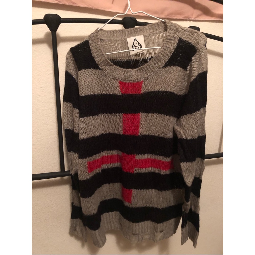 UNIF Cross Sweater